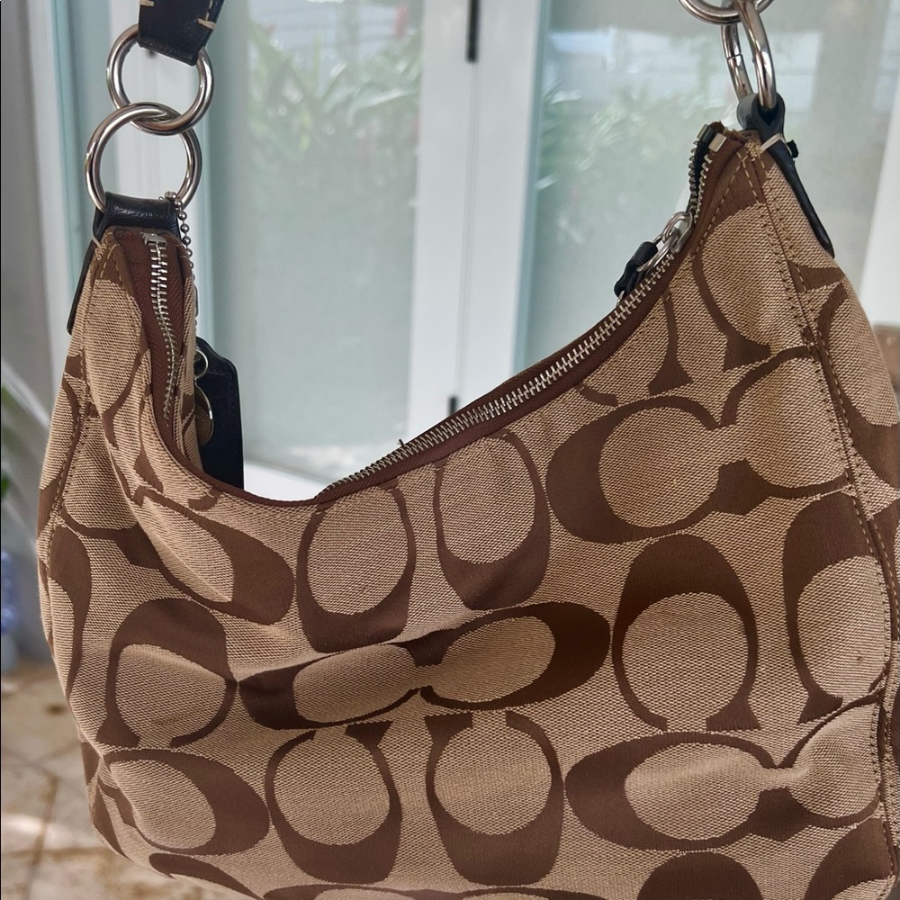 Signature COACH shoulderhandbag - Picture 3 of 10